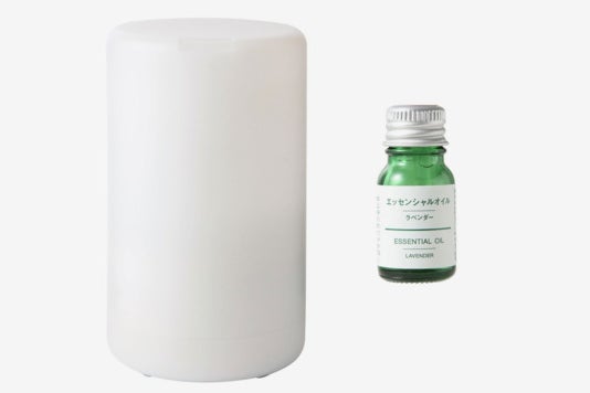 Muji Aroma Diffuser With Essential Oil Set.